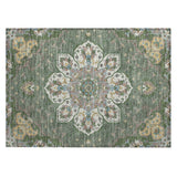 Addison Chantille ACN2194 Global Machine Made Traditional Green Rug