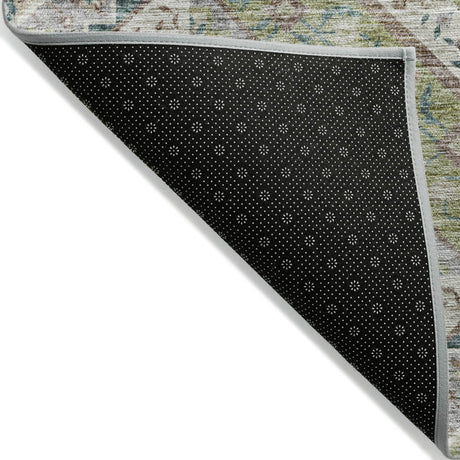 Addison Chantille ACN2195 Geometric Machine Made Transitional Aloe Rug