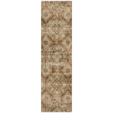 Addison Chantille ACN2196 Panel Machine Made Transitional Paprika Rug