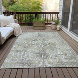 Addison Chantille ACN2197 Global Machine Made Traditional Aloe Rug