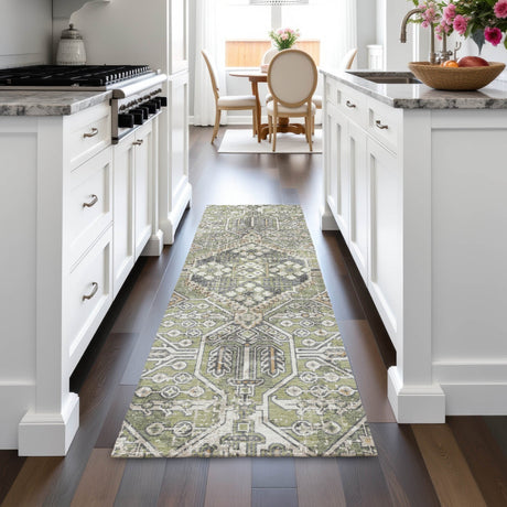 Addison Chantille ACN2197 Global Machine Made Traditional Aloe Rug