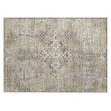 Addison Chantille ACN2197 Global Machine Made Traditional Gold Rug