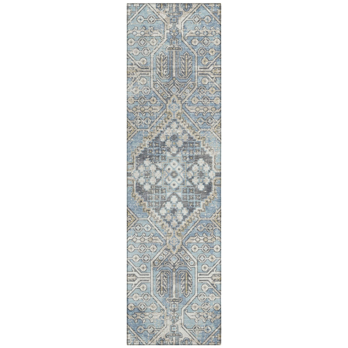 Addison Chantille ACN2197 Global Machine Made Traditional Sky Rug