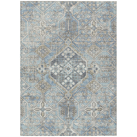 Addison Chantille ACN2197 Global Machine Made Traditional Sky Rug