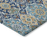 Addison Chantille ACN2199 Panel Machine Made Transitional Navy Rug