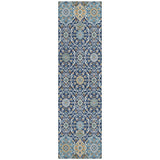 Addison Chantille ACN2199 Panel Machine Made Transitional Navy Rug