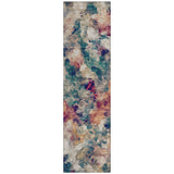 Addison Chantille ACN2203 Abstract Machine Made Transitional Putty Rug