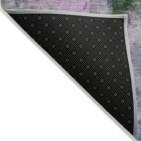 Addison Chantille ACN2204 Abstract Machine Made Transitional Lavender Rug