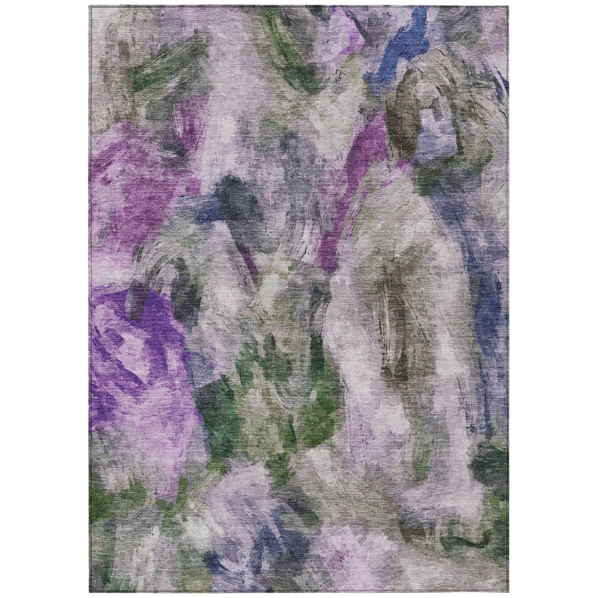 Addison Chantille ACN2204 Abstract Machine Made Transitional Lavender Rug