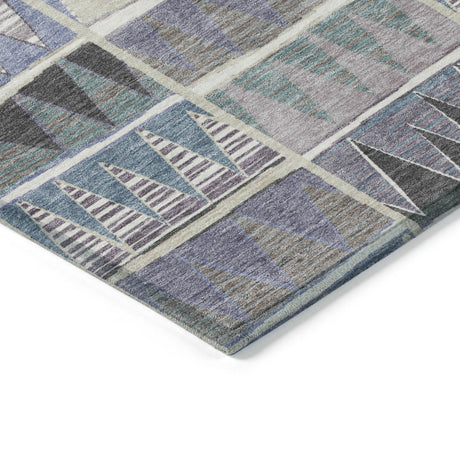 Addison Chantille ACN2205 Geometric Machine Made Transitional Lavender Rug