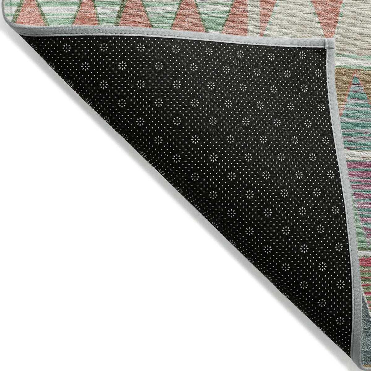 Addison Chantille ACN2205 Geometric Machine Made Transitional Salmon Rug
