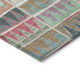 Addison Chantille ACN2205 Geometric Machine Made Transitional Salmon Rug