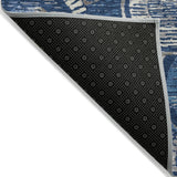 Addison Chantille ACN2206 Geometric Machine Made Transitional Navy Rug