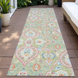Addison Chantille ACN2207 Bohemian Machine Made Transitional Aloe Rug