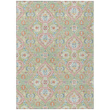 Addison Chantille ACN2207 Bohemian Machine Made Transitional Aloe Rug