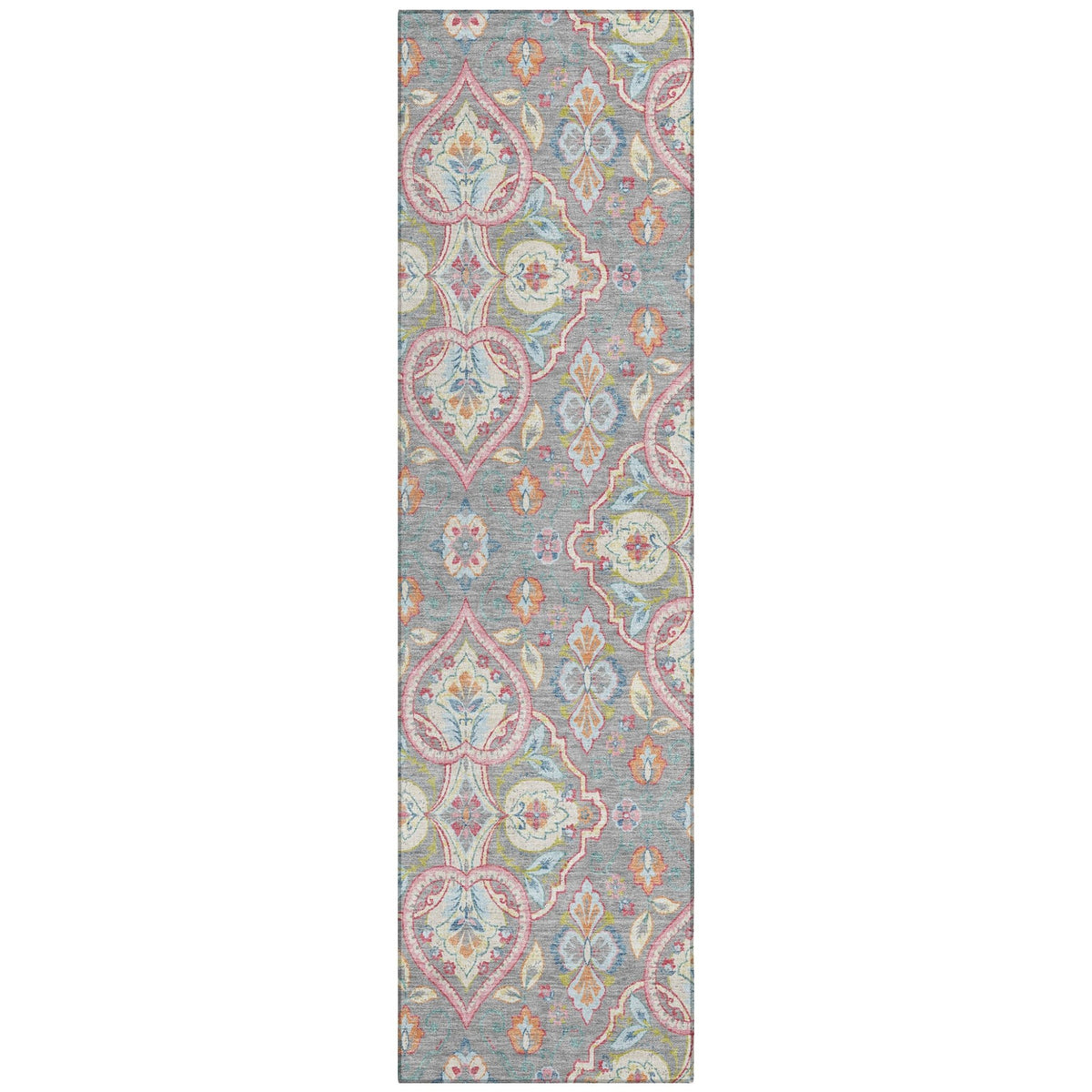Addison Chantille ACN2207 Bohemian Machine Made Transitional Gray Rug