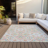 Addison Chantille ACN2207 Bohemian Machine Made Transitional Ivory Rug