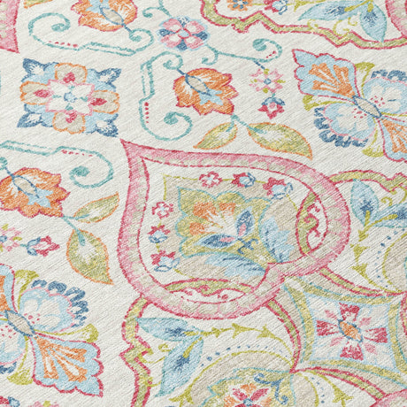 Addison Chantille ACN2207 Bohemian Machine Made Transitional Ivory Rug