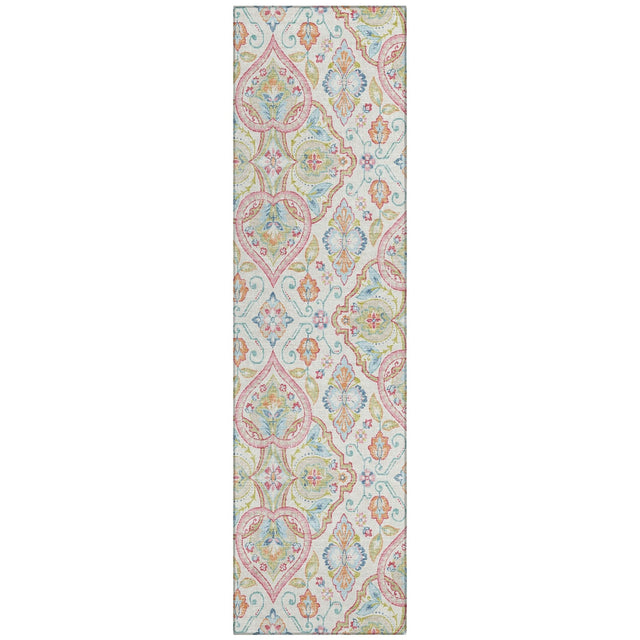 Addison Chantille ACN2207 Bohemian Machine Made Transitional Ivory Rug