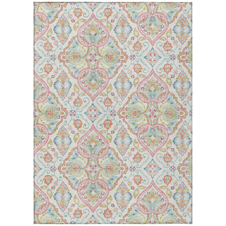 Addison Chantille ACN2207 Bohemian Machine Made Transitional Ivory Rug
