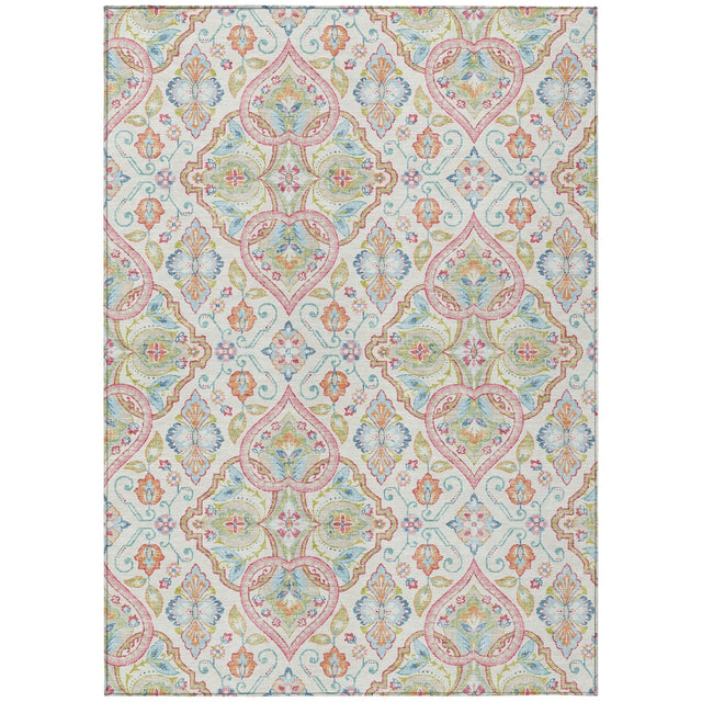 Addison Chantille ACN2207 Bohemian Machine Made Transitional Ivory Rug