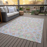 Addison Chantille ACN2207 Bohemian Machine Made Transitional Lavender Rug