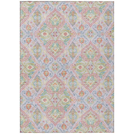 Addison Chantille ACN2207 Bohemian Machine Made Transitional Lavender Rug