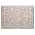 Addison Chantille ACN2207 Bohemian Machine Made Transitional Pink Rug