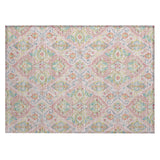 Addison Chantille ACN2207 Bohemian Machine Made Transitional Pink Rug