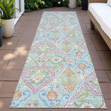 Addison Chantille ACN2207 Bohemian Machine Made Transitional Sky Rug
