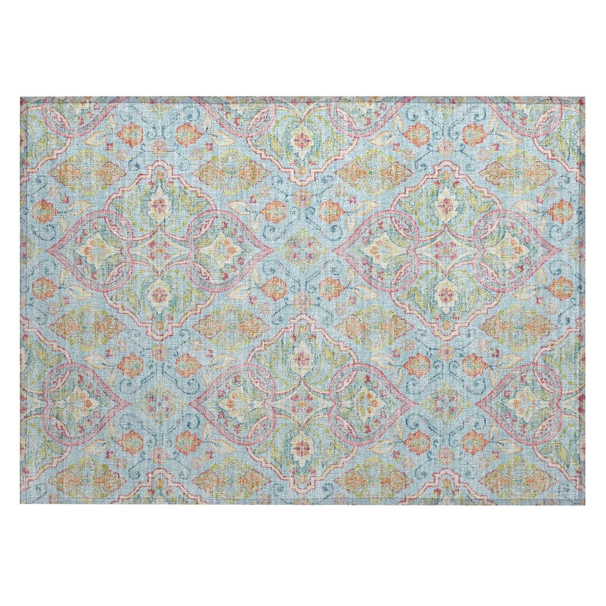 Addison Chantille ACN2207 Bohemian Machine Made Transitional Sky Rug