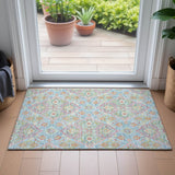 Addison Chantille ACN2207 Bohemian Machine Made Transitional Sky Rug