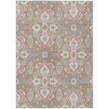 Addison Chantille ACN2207 Bohemian Machine Made Transitional Taupe Rug
