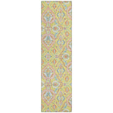 Addison Chantille ACN2207 Bohemian Machine Made Transitional Yellow Rug