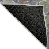 Addison Chantille ACN2208 Geometric Machine Made Transitional Green Rug