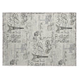 Addison Chantille ACN2209 Novelty Machine Made Transitional Beige Rug