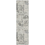 Addison Chantille ACN2209 Novelty Machine Made Transitional Beige Rug