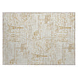 Addison Chantille ACN2209 Novelty Machine Made Transitional Gold Rug