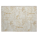 Addison Chantille ACN2209 Novelty Machine Made Transitional Gold Rug