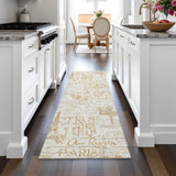 Addison Chantille ACN2209 Novelty Machine Made Transitional Gold Rug