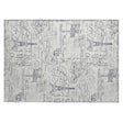 Addison Chantille ACN2209 Novelty Machine Made Transitional Ivory Rug