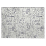 Addison Chantille ACN2209 Novelty Machine Made Transitional Ivory Rug