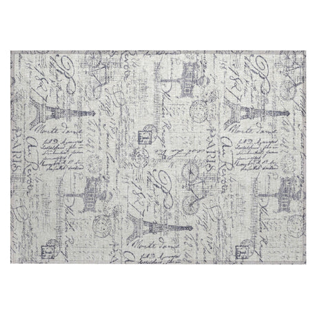 Addison Chantille ACN2209 Novelty Machine Made Transitional Ivory Rug