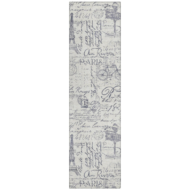 Addison Chantille ACN2209 Novelty Machine Made Transitional Ivory Rug
