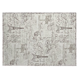 Addison Chantille ACN2209 Novelty Machine Made Transitional Linen Rug