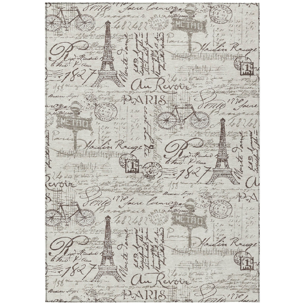 Addison Chantille ACN2209 Novelty Machine Made Transitional Linen Rug