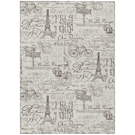 Addison Chantille ACN2209 Novelty Machine Made Transitional Linen Rug