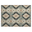 Addison Chantille ACN2210 Moroccan Machine Made Transitional Black Rug