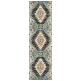Addison Chantille ACN2210 Moroccan Machine Made Transitional Black Rug