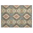 Addison Chantille ACN2210 Moroccan Machine Made Transitional Khaki Rug